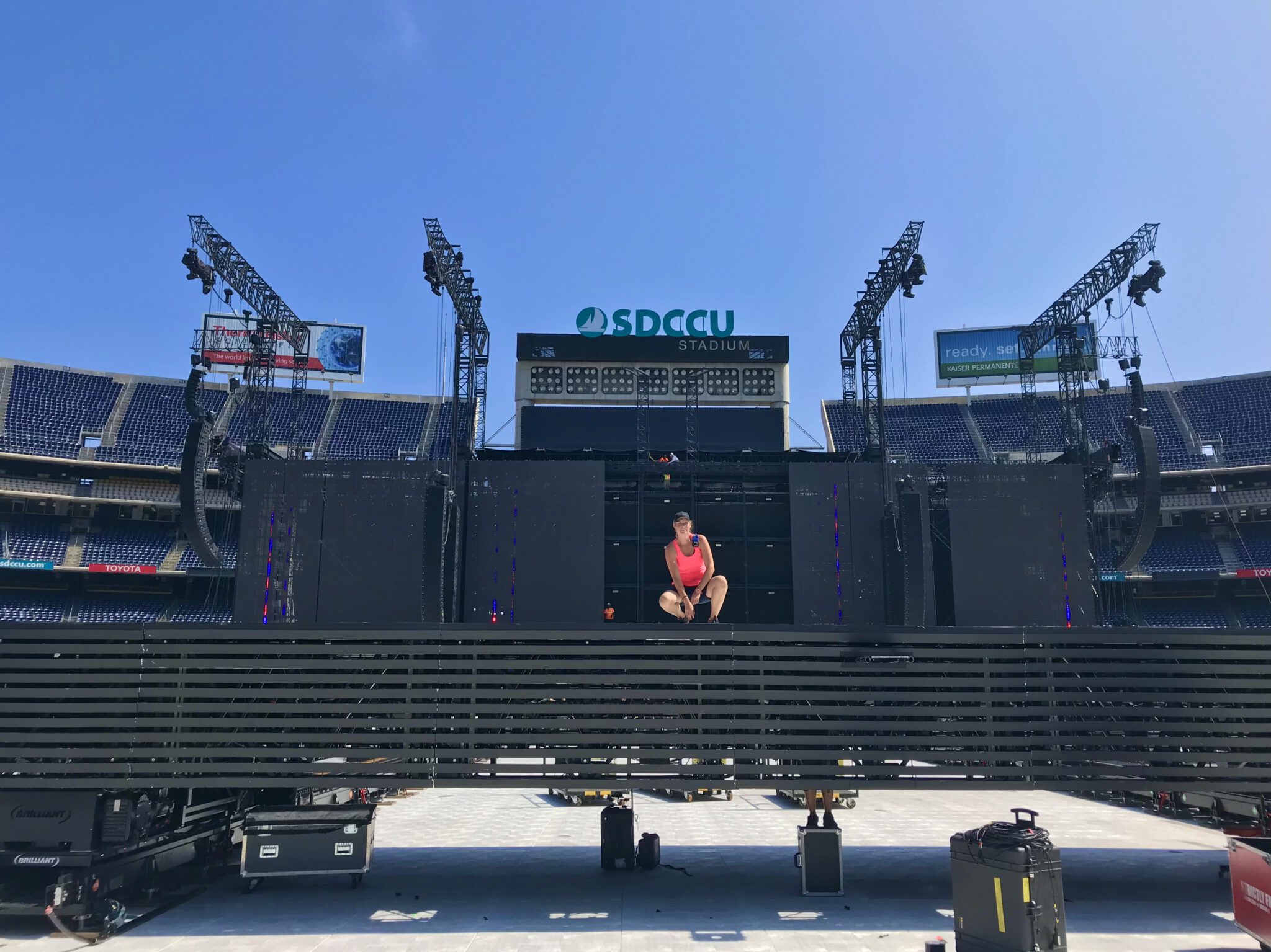 Beyonce & Jay Z OTR II Tour with Brilliant Stages © Women in Live Music